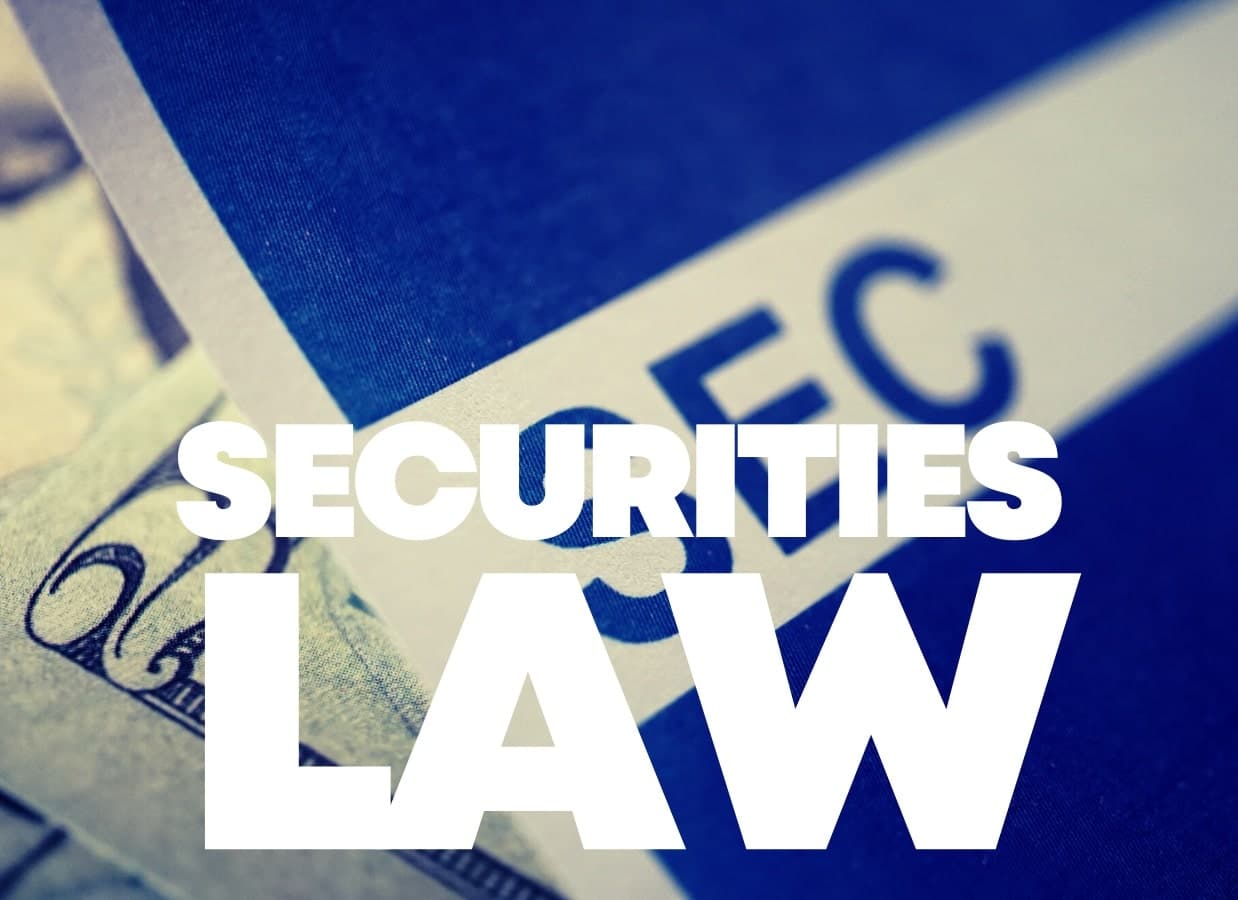 Securities Law - Carson Law Firm
